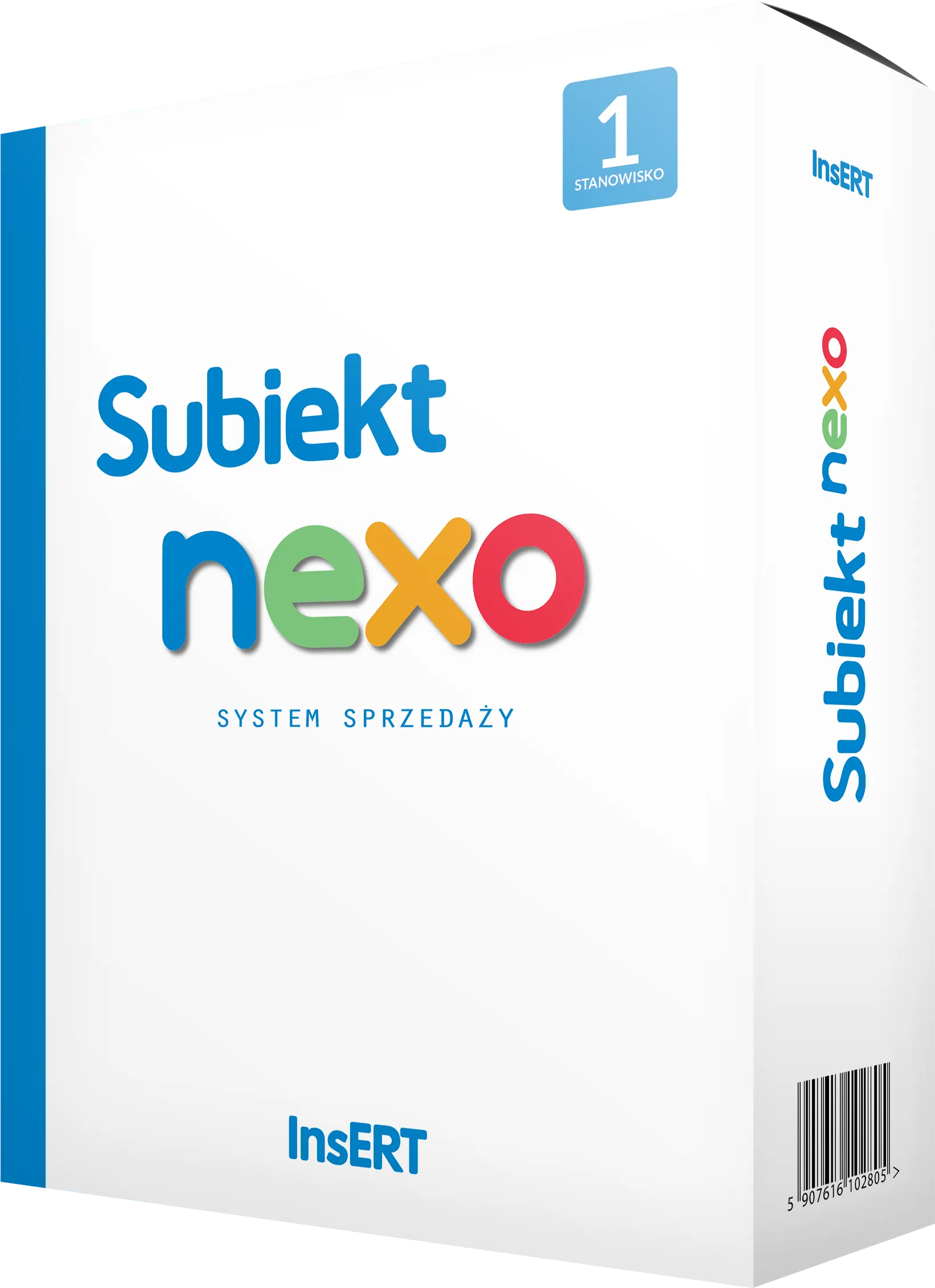 Pudełko programu Subiekt nexo.