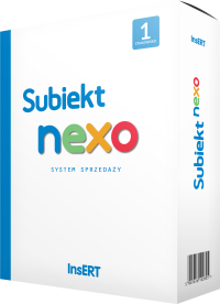 Subiekt nexo 1s pudelko